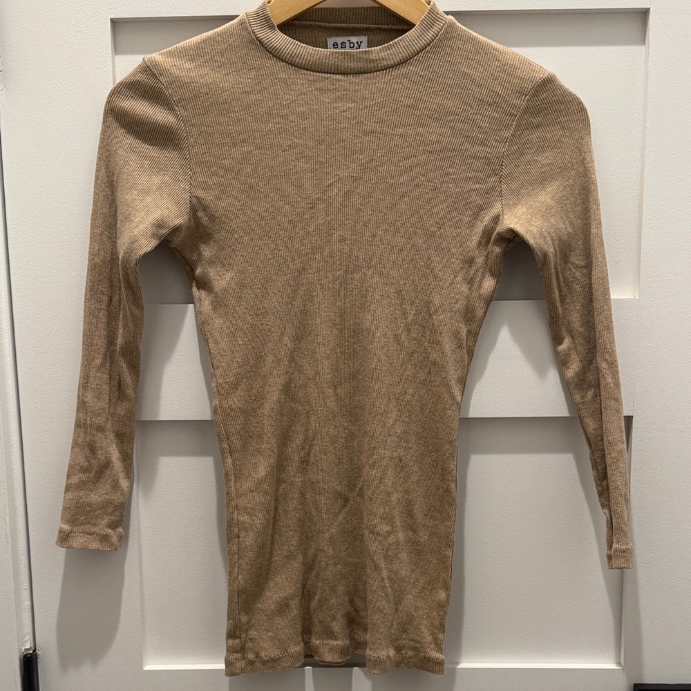 Esby Apparel - Sabina Top - Stucco - XS